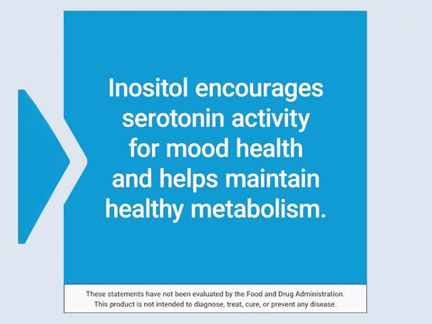 Life Extension Inositol Caps - 1000 mg Myo-Inositol Per Serving - 360 Veg Caps