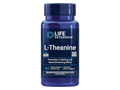 Supplement facts, ingredients, and disclaimer for Life Extension L-Theanine.