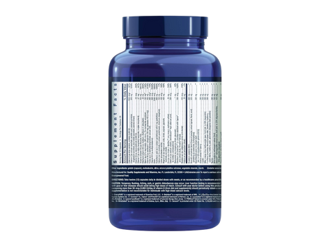 Supplement facts label for Life Extension Mix Without Copper formula showing ingredients.