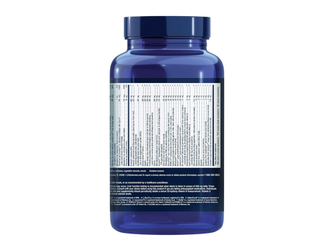 Supplement facts label for Life Extension Mix Without Copper formula showing ingredients.
