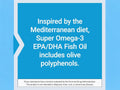 Life Extension Omega-3 Fish Oil 1200mg EPA DHA - Plus Olive & Sesame