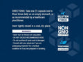 Supplement facts label for Life Extension Taurine showing 1000mg dosage per capsule.