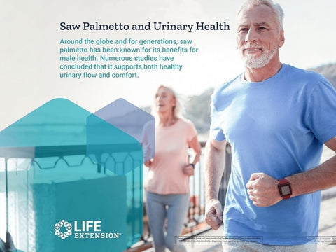 Life Extension Saw Palmetto Softgels for Men's WellnessLife Extension Saw Palmetto Softgels for Men's Wellness