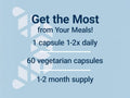 Life Extension Digestive Enzymes direction label.