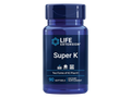 Life Extension Super K full spectrum vitamin K supplement bottle, 90 softgels.