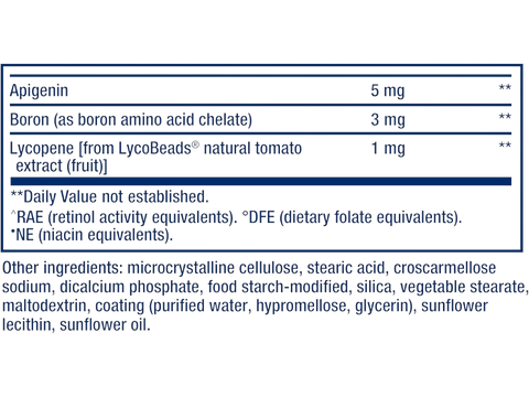 Supplement facts panel for Life Extension Two-Per-Day Multivitamin showing full ingredient list.