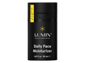 Lumin Daily Face Moisturizer for Men, 50mL pump bottle, on white background.