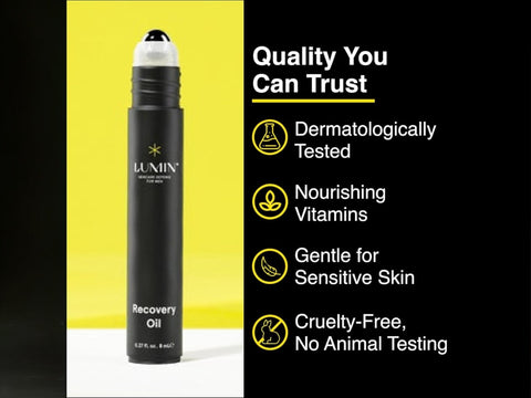 Lumin Recovery Oil Face Stick - Hydrating Squalane & Argan Oil - 8mL