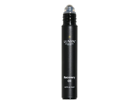 Lumin Recovery Oil Hydration Stick, 8mL, on white background.