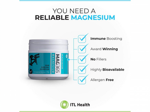 MAG365 BF Plus Calcium Magnesium Powder - 210g