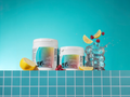 MAG365 BF Plus Calcium powder tub, raspberry lemon flavour, 210g & 360g