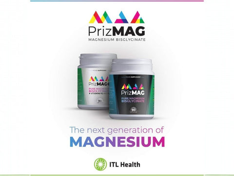 MAG365 PrizMAG Magnesium Bisglycinate with K2 & D3 - 90 Capsules