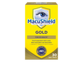 MacuShield Gold eye health supplement 90 capsules front box on white background