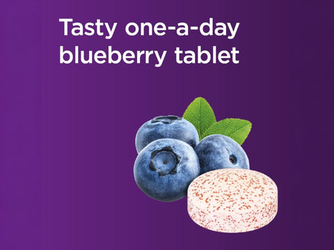 MacuShield Original Plus Chewable Bilberry Flavour tablet