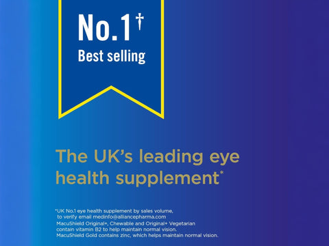 MacuShield Original+ with Lutein & Vitamin B2 Capsules