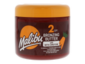 Malibu SPF 2 Bronzing Body Butter with Beta Carotene and Vitamin E 300ml front view tub packaging