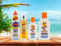 Malibu SPF50 Kids Lotion Protection 200ml alongside other Malibu variants