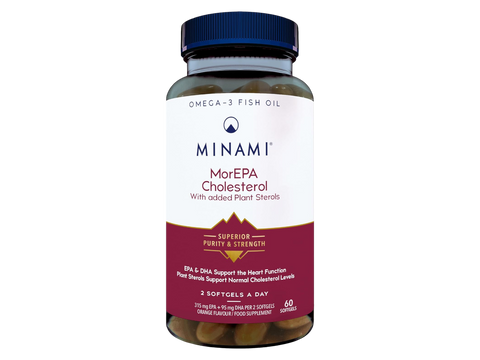 Minami MorEPA Plant Sterols + Omega-3 – Heart Health Formula – 60 Softgels