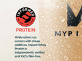MyProtein Impact Whey Protein Powder, Vanilla Flavour - 2.5kg