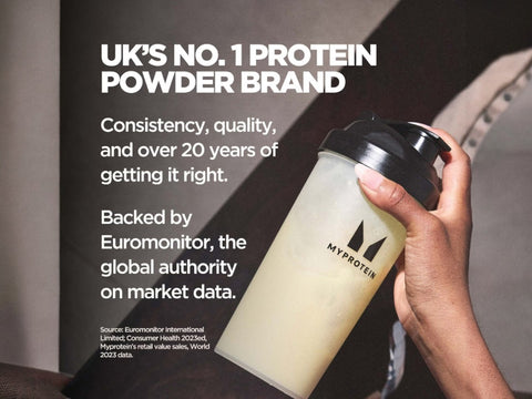 MyProtein Impact Whey Protein Powder, Vanilla Flavour - 2.5kg