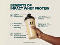 MyProtein Impact Whey Protein Powder, Vanilla Flavour - 2.5kg
