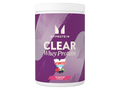 Myprotein Clear Whey Isolate protein powder tub, Vimto flavour, 1kg size.