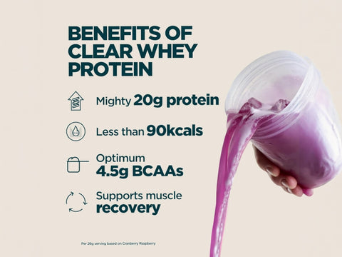 Nutritional info and ingredients list on Myprotein 1kg tub.