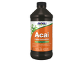 NOW Foods Acai Liquid Concentrate 35000 mg Fresh Fruit Equivalent 473 mL bottle front view