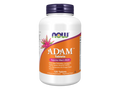 NOW Foods Adam Men's Multivitamin Tablets with Saw Palmetto and Lycopene 120 Tablets front bottle view
