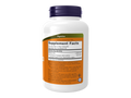 NOW Foods Betaine HCl 648 mg with Pepsin for Digestive Support 120 Veg Capsules Supplement Facts label with enzyme and acid details