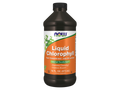 NOW Foods Chlorophyll Liquid Mint 100 mg per Teaspoon 473 mL bottle front view