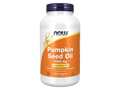 NOW Foods Cold Pressed Pumpkin Seed Oil Softgels 1000 mg Non-GMO 200 Softgels front bottle view