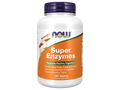 NOW Foods Digestive Enzyme Supplement Super Enzymes Blend Tablets 180 Tablets front bottle view