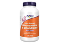 NOW Foods Extra Strength Glucosamine 1500 mg and Chondroitin 1200 mg Tablets 240 Tablets front bottle view