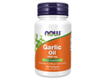 NOW Foods Garlic Oil Supplement Concentrate Softgels 1500 mg 100 Softgels front bottle view