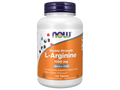 NOW Foods L-Arginine 1000 mg Vegetarian Tablets 120 Count front bottle view