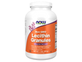 NOW Foods Lecithin Granules Source of Phosphatidyl Choline Non-GMO 454 g container front view