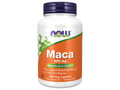NOW Foods Maca 500 mg Veg Capsules Peruvian Root for Energy and Vitality 250 Veg Capsules front bottle view