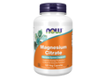 NOW Foods Magnesium Supplement 400 mg Elemental Magnesium Citrate Veg Capsules 120 Veg Capsules front bottle view