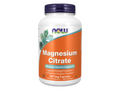 NOW Foods Magnesium Supplement 400 mg Elemental Magnesium Citrate Veg Capsules 240 Veg Capsules front bottle view