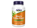 NOW Foods Men's Virility Power Male Performance Formula with Epimedium Muira Puama and Tribulus 120 Veg Capsules front bottle view