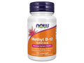 NOW Foods Methyl B-12 5000 mcg and Folate Lozenges Vegan Lozenges 120 Lozenges front bottle view