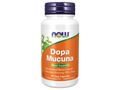 NOW Foods Mucuna Pruriens Extract Standardized 15 Percent L-Dopa Veg Capsules 90 Veg Capsules front bottle view