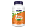 NOW Foods Mucuna Pruriens Extract Standardized 15 Percent L-Dopa Veg Capsules 180 Veg Capsules front bottle view