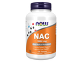 NOW Foods NAC 1000 mg Tablets N-Acetyl Cysteine Amino Acid 120 Tablets front bottle view