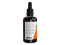 NOW Foods Pau D'Arco Herbal Extract Liquid Drops 59 mL suggested usage directions and product barcode