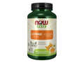 NOW Pets L-Lysine Powder for Cats Pure Amino Acid Supplement 226.8 g container front view