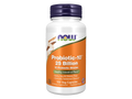 NOW Foods Probiotic-10 25 Billion Veg Capsules 10 Strains with FOS Prebiotic 100 Veg Capsules front bottle view