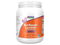 NOW Foods Pure Sunflower Lecithin Powder 1 lb 454 g 45 Servings Non-GMO container front view