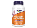 NOW Foods Quercetin 800 mg with Bromelain Vegan Capsules 120 Veg Capsules front bottle view
